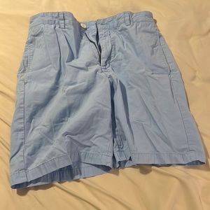 Blue Club Shorts. Vineyard Vines. 9 inch